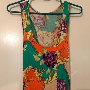 Mona B printed maxi dress